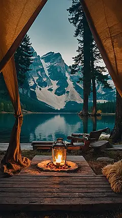 Tranquil Moments in Nature’s Embrace