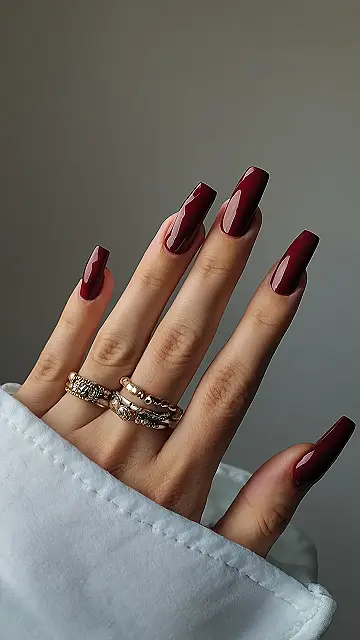 Burgundy Fall: