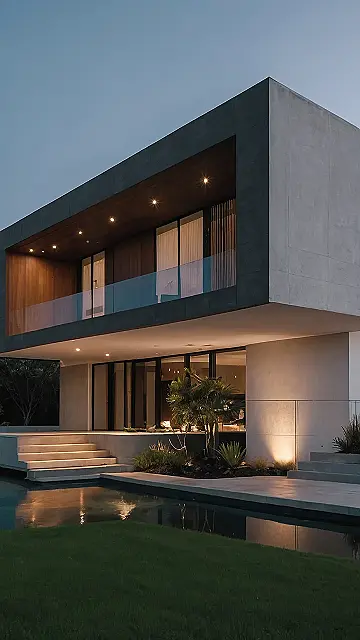 Chic Minimalism:  A Home’s Refined Simplicity