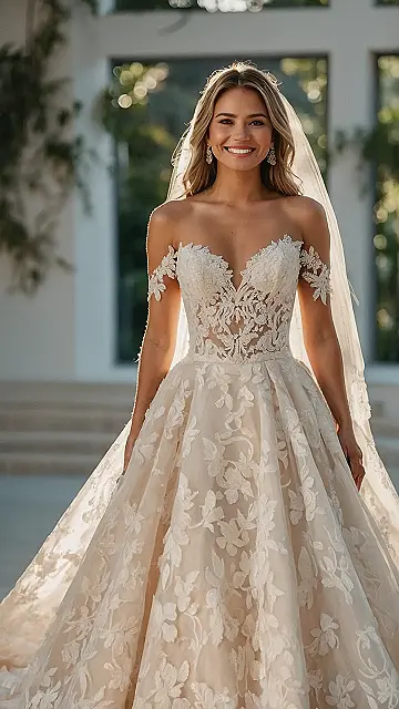 Gossamer Dreams Captivating Wedding Dress Inspirations