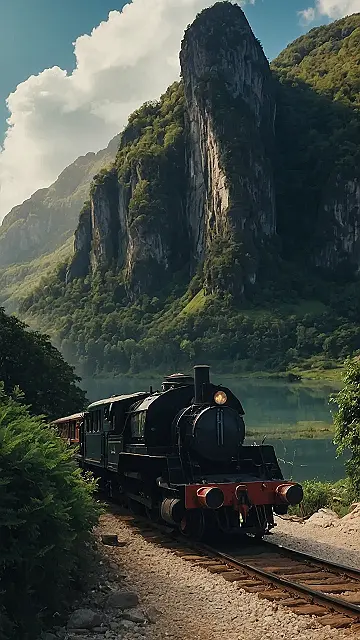 Peaceful Rivers Flowing Through Stunning Landscapes