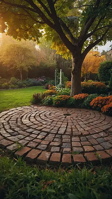 Autumn Garden Path