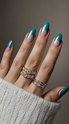 Autumn Aqua Tips