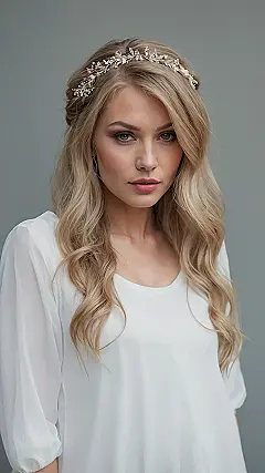 Bridal Half-Up Radiance