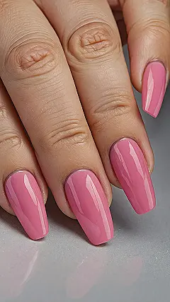 Sun-Kissed Pink Mani