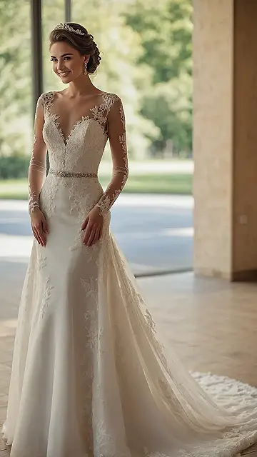 Sleek “I Do” Style