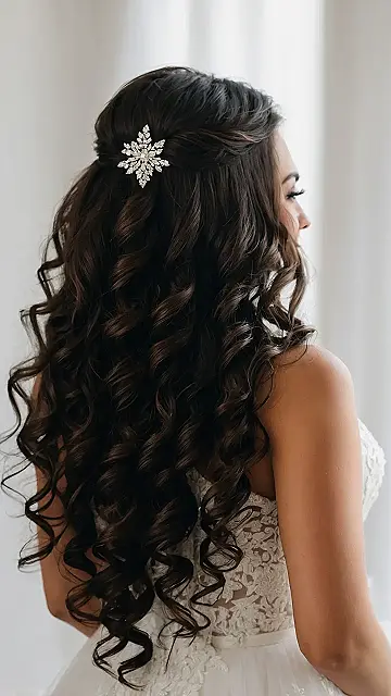 Showstopping Wedding Curls