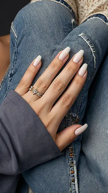 White Opal Mani