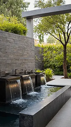 Liquid Landscape Accents