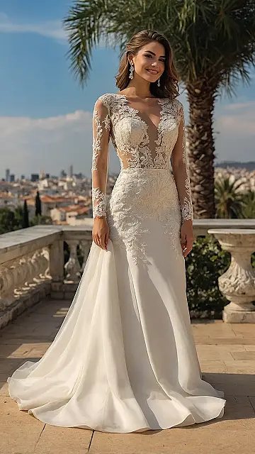 Chic Nuptials, Clean Lines