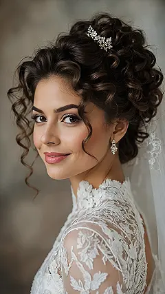 Shining Spirals Down the Aisle