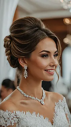 Wedding Day Glow Updo