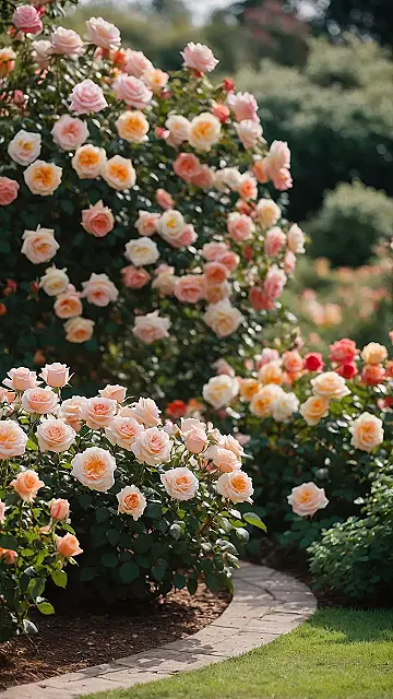 Curated Rose Curb Appeal