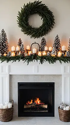 Winter Hearth Makeover