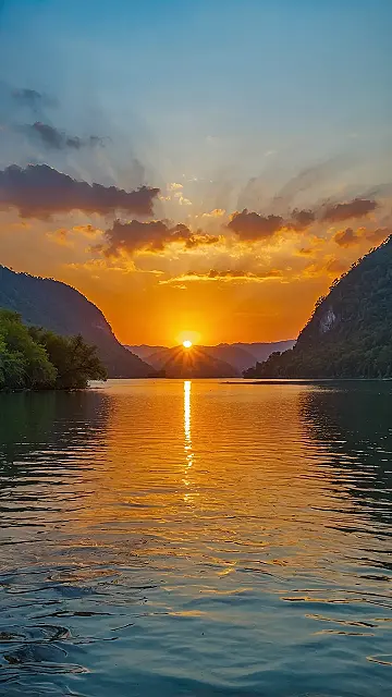 Sunset Brilliance, Denmark’s Frame