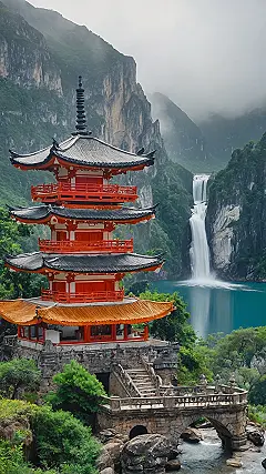 Pagoda Peaks & Cascades