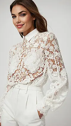 Serving Looks in Lace