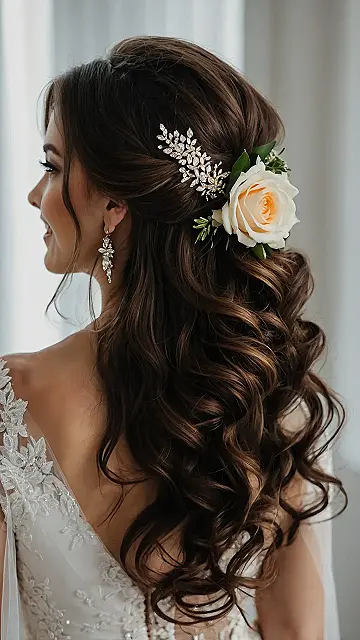 Brunette Curls Reign