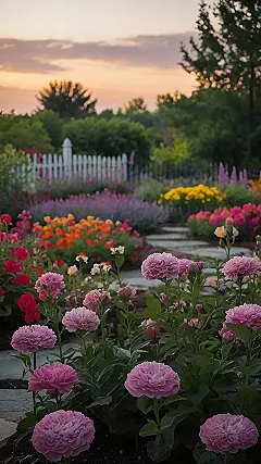 Floral Fiesta Sunset
