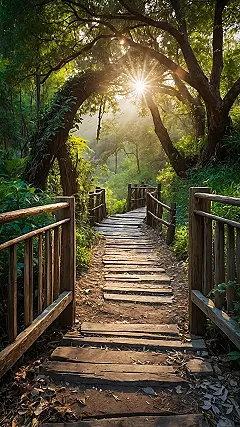 Sun-Kissed Trails Await