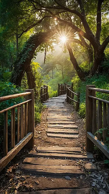 Sun-Kissed Trails Await