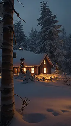 Christmas Cabin Cozy