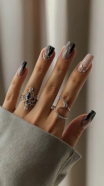 Glam Gray & Glitz