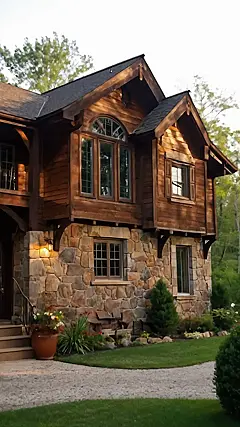 Log Cabin Dreamscape