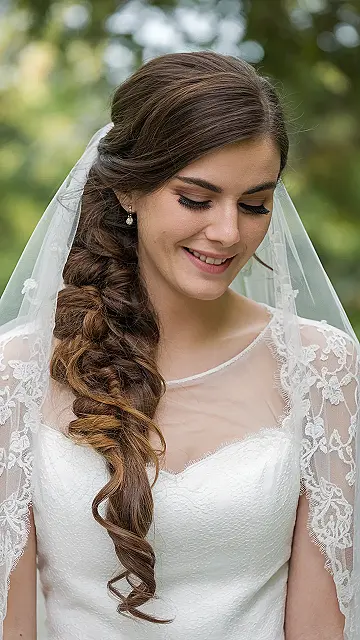 Flower Crown & Flowing Locks