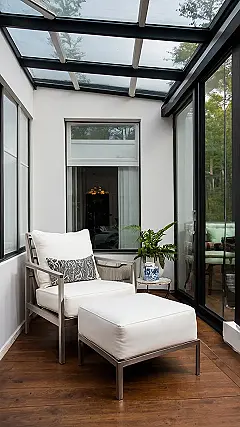Modern Sunroom Sanctuary