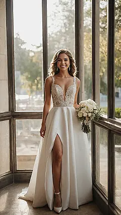Timeless bride style