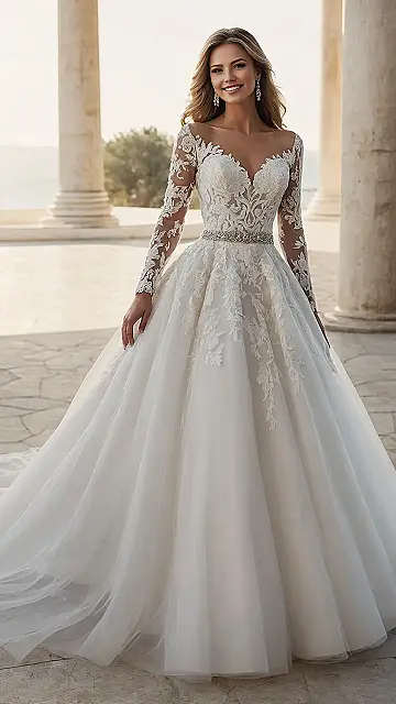 Regal Wedding Attire