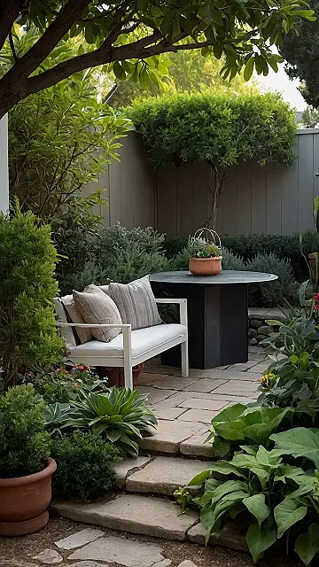 Fireside Garden Retreat