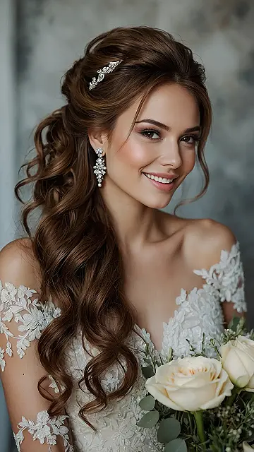 Sparkle On: Half-Up Style