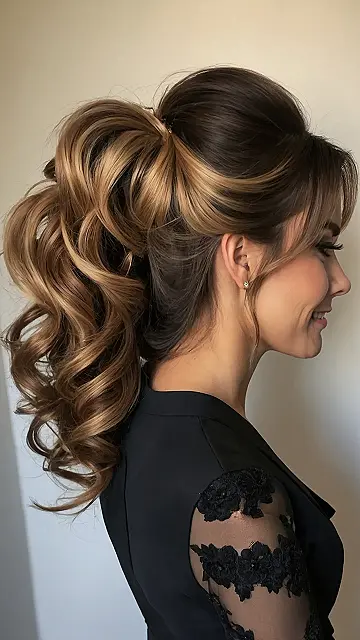 Best of Both Bridal Hair