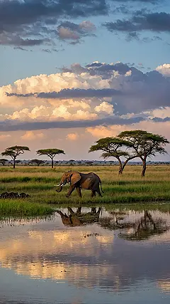 Mirroring the African Sky