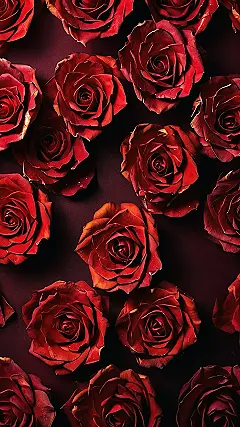 Crimson Dreams: iPhone Wallpaper