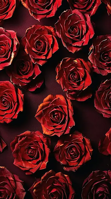 Crimson Dreams: iPhone Wallpaper