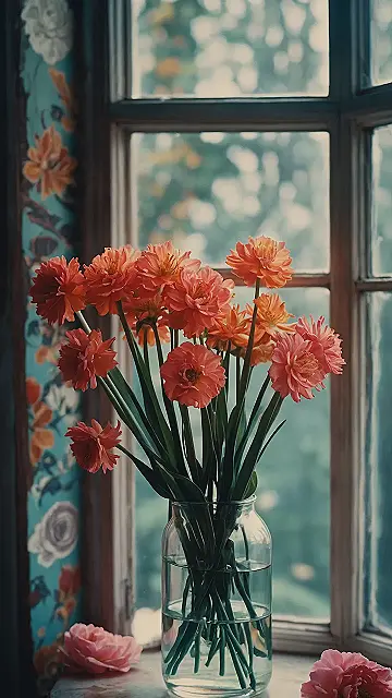 Wallpaper in Full Bloom
