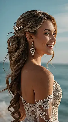 Bohemian Bridal Hair