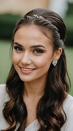 Glamorous Wedding Hair