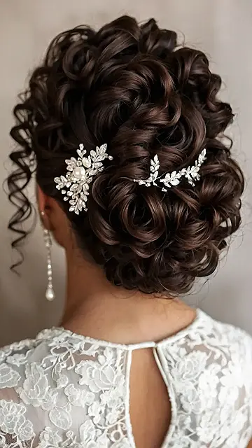 Curly Wedding Hair Magic