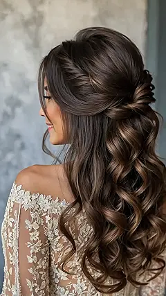 Your Bridal Half-Up Moment