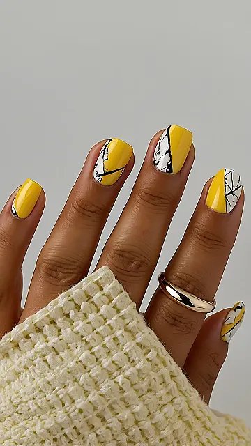 Gleaming Yellow Tips