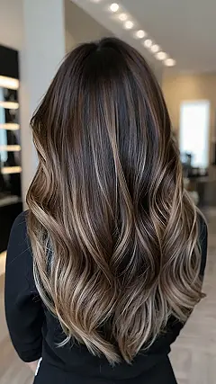 Hair Goals: Dark Balayage Perfection