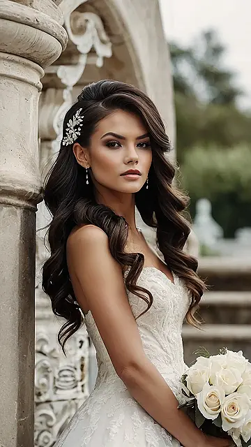 Glamorous Bridal Curls