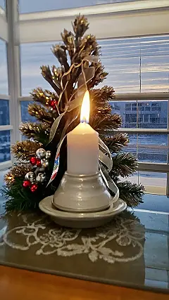 Cozy Christmas Candle