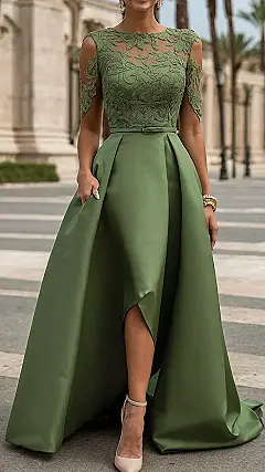 Green Guest Gown