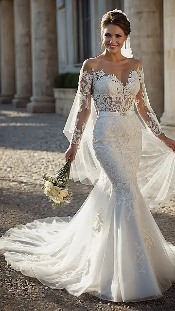 Fin-tastic Bridal Style