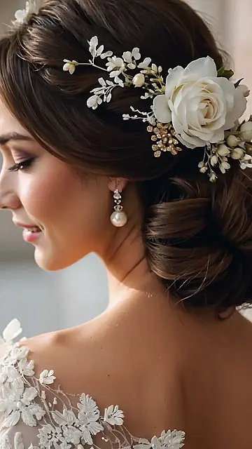 Crown of Blooms: Wedding Day Style
